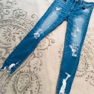 American Eagle Denim Ripped Jeans